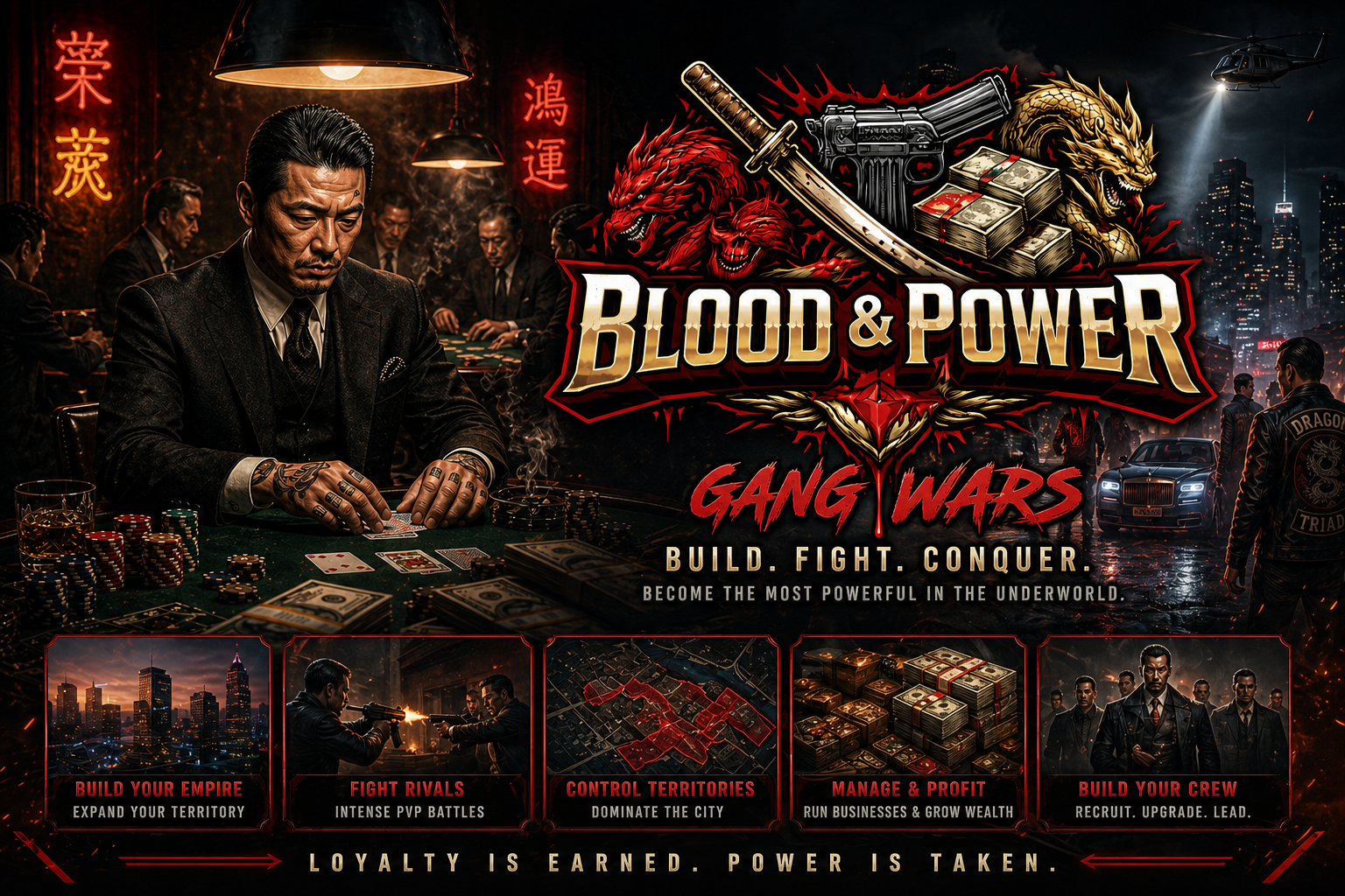 Login | Blood and Power